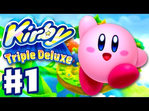 Kirby Triple Deluxe - Gameplay Walkthrough Part 1 - Level 1 Fine Fields (Nintendo 3DS) - UCzNhowpzT4AwyIW7Unk_B5Q