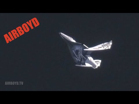 Virgin Galactic's SpaceShipTwo First "Feathered" Flight - UClyDDqcDsXp3KQ7J5gyIMuQ