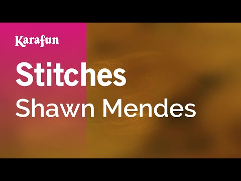 Karaoke Stitches - Shawn Mendes * - UCbqcG1rdt9LMwOJN4PyGTKg