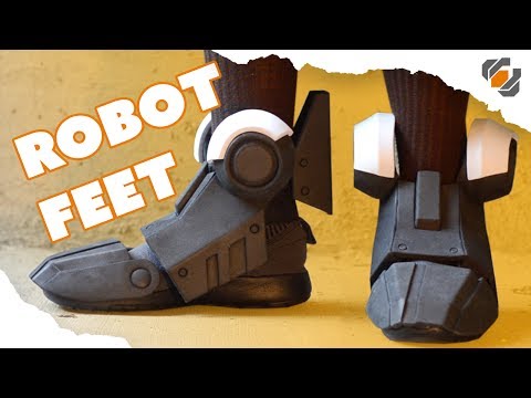 How to Make Robot Feet from EVA Foam - Destiny Build - UC27YZdcPTZM24PgjztxanEQ