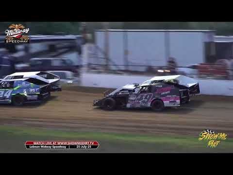 Heat Races - ACES WILD $1,111 to WIN $111 to START 𝐋𝐞𝐛𝐚𝐧𝐨𝐧 𝐌𝐢𝐝𝐰𝐚𝐲 𝐒𝐩𝐞𝐞𝐝𝐰𝐚𝐲 Friday, July 25 2025 - dirt track racing video image