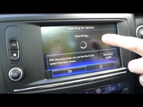 Как подключить Bluetooth систему Renault Kadjar к мобильному телефону?