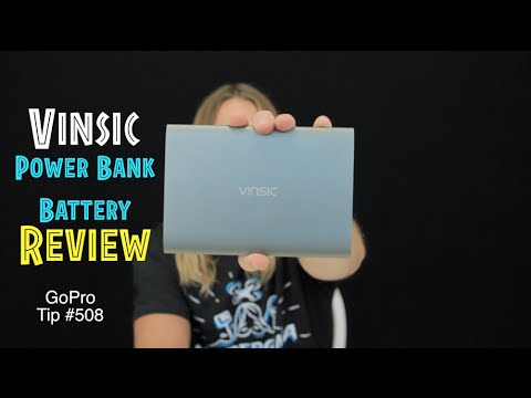 Vinsic Power Bank Battery Review - GoPro Tip #508 - UCTs-d2DgyuJVRICivxe2Ktg