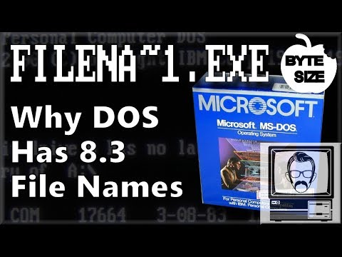 Why does DOS use 8.3 Filenames? [Byte Size] | Nostalgia Nerd - UC7qPftDWPw9XuExpSgfkmJQ