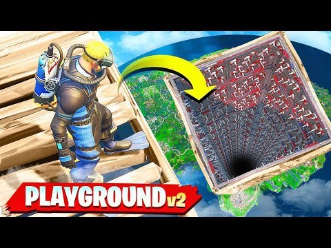 *NEW* DEATH DROPPER GAMEMODE in FORTNITE! (PLAYGROUND MODE V2) - UCNAz5Ut1Swwg6h6ysBtWFog