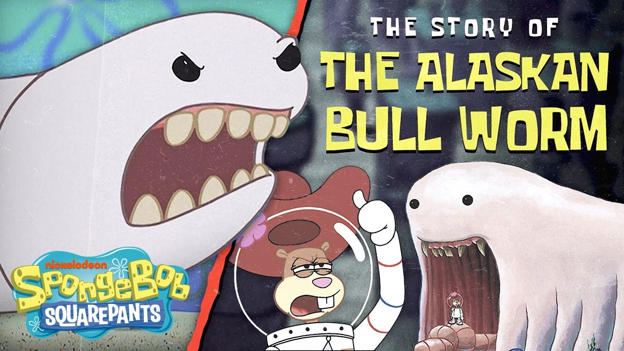 The Entire History of the Alaskan Bull Worm | Bikini Bottom Histories Vol. 1 | SpongeBob
