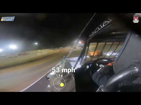 #60 Cody Nivens - Cash Money Late Model - 5-11-2024 Springfield Raceway - In Car Camera - dirt track racing video image