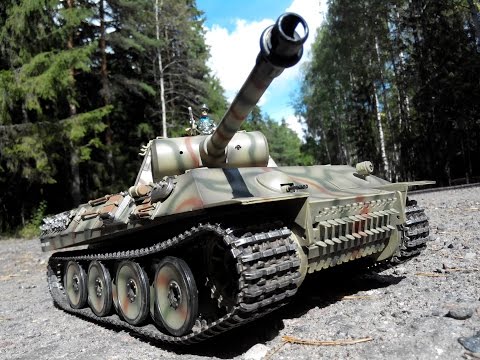 Обзор танка Taigen Panther pro, заправка масла, стрельба, проходимость - UCvsV75oPdrYFH7fj-6Mk2wg