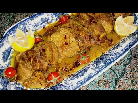 آموزش خوراك زبان گوساله توسط پروانه جوادي خواهر جوادجوادي