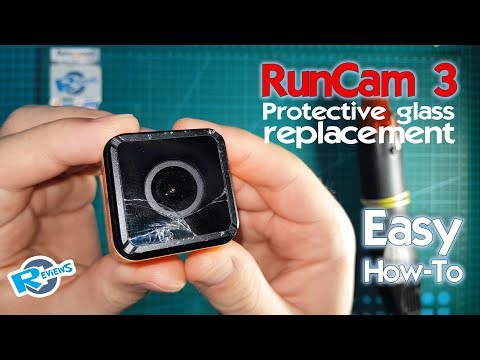 RunCam 3 cube How to Fix/replace protection glass - UCv2D074JIyQEXdjK17SmREQ