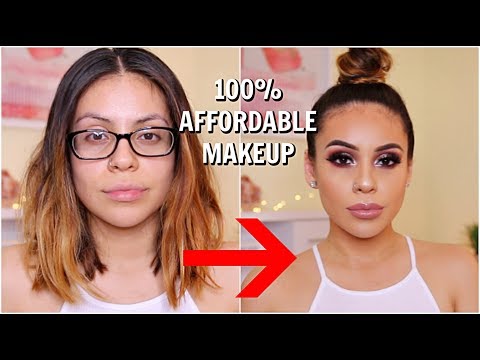 DRUGSTORE MAKEUP TRANSFORMATION: GET READY WITH ME | JuicyJas - UCqTR5f7YkGro3cPv23SqcqQ