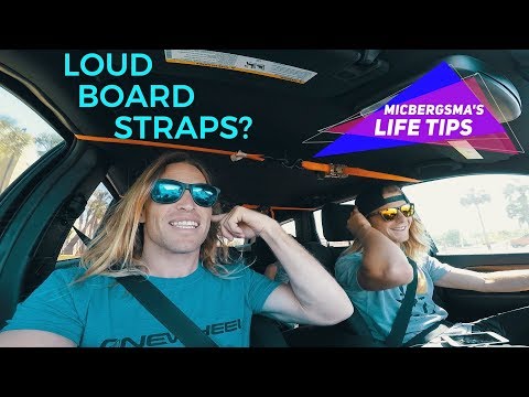 Loud Board Strap ON TOP OF CAR?! How to Fix! MicBergsma's Life TIPS! - UCTs-d2DgyuJVRICivxe2Ktg