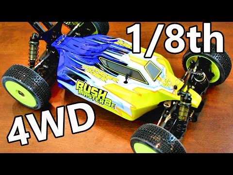 HUGE RC Race Track Buggy - Thunder Tiger BushMaster 8E Unboxing - 1/8th 4WD BL RTR - TheRcSaylors - UCYWhRC3xtD_acDIZdr53huA