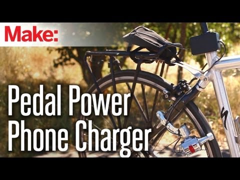 Weekend Projects - Pedal Power Phone Charger - UChtY6O8Ahw2cz05PS2GhUbg