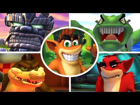 Crash Twinsanity - All Bosses + Cutscenes (No Damage) - UC-2wnBgTMRwgwkAkHq4V2rg