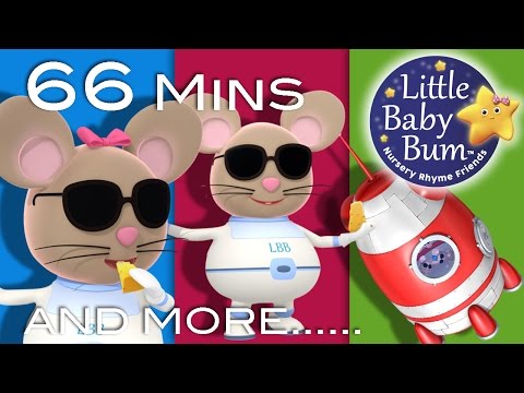 Three Blind Mice | Plus Lots More Nursery Rhymes | 66 Minutes Compilation from LittleBabyBum! - UCKAqou7V9FAWXpZd9xtOg3Q