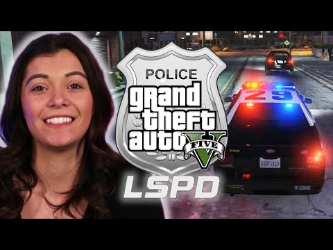 Police Officer Plays As A Cop in "Grand Theft Auto V" - UCBUVGPsJzc1U8SECMgBaMFw