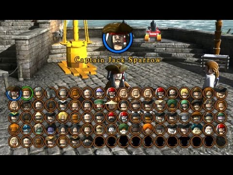 LEGO Pirates of the Caribbean - A Look at all Playable Characters (Complete Character Grid) - UCg_j7kndWLFZEg4yCqUWPCA