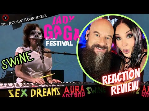 Metal couple REACTS and REVIEWS - Lady Gaga - Swine (Live at iTunes Festival 2013)