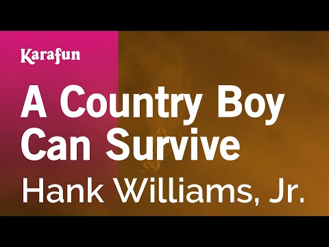 Karaoke A Country Boy Can Survive - Hank Williams, Jr. * - UCbqcG1rdt9LMwOJN4PyGTKg