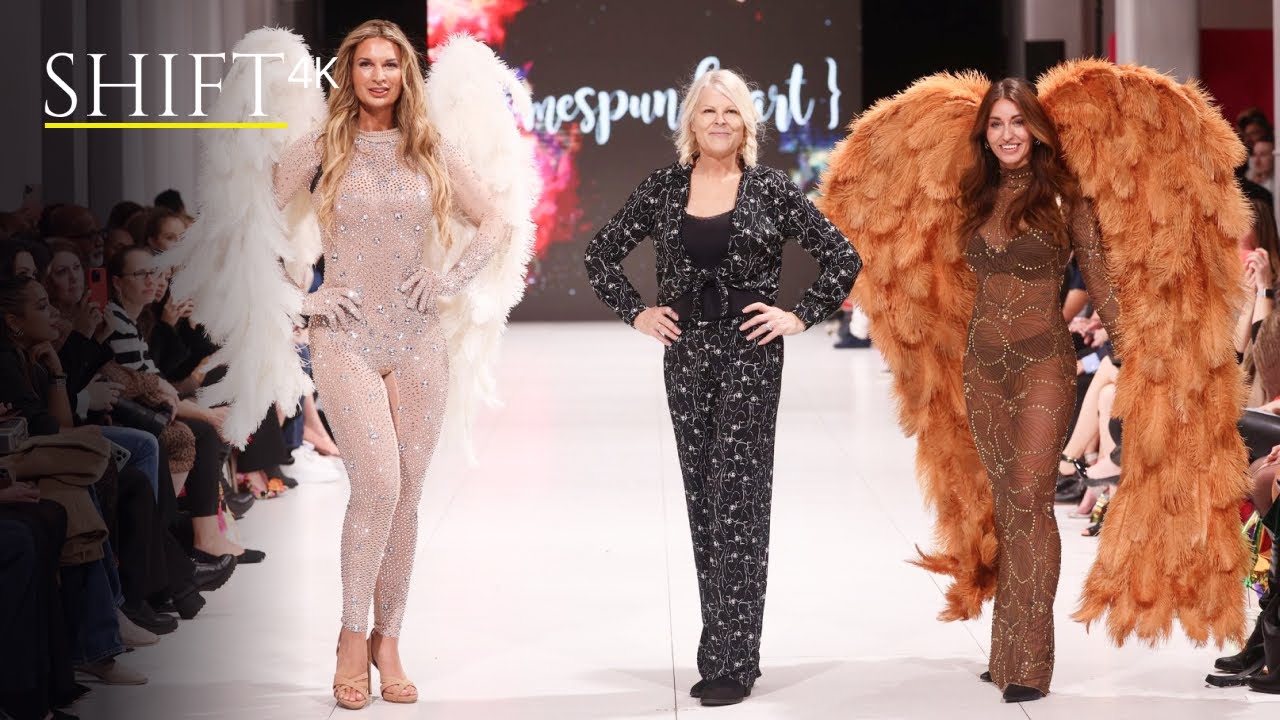 HOMESPUN HEART ANGEL WINGS | Interview with Barbie Trammell CURVE NYFW 2024 | New York Fashion Week