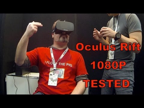 Testing a 1080P Prototype OCULUS RIFT VR headset - UCppifd6qgT-5akRcNXeL2rw