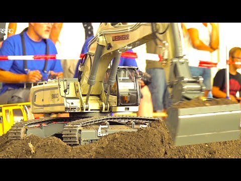 RC EARTH CONSTRUCTION MOVEMENT I ALL HEAVY CONSTRUCTION EQUIPMENT I RC DUMP TRUCK  I LIEBHERR DIGGER - UCXjZurGqjCbZW9kRpjn7Rkw