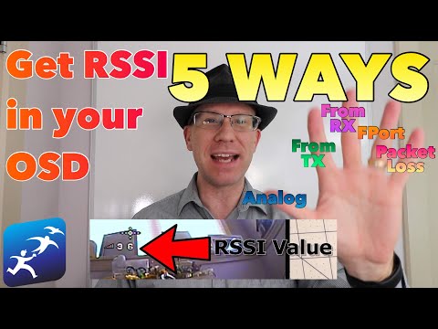 5 Ways to Setup RSSI in your OSD, Analog, TX Telemetry, Receiver Channel, FPort, SBUS Packet Loss - UCzuKp01-3GrlkohHo664aoA