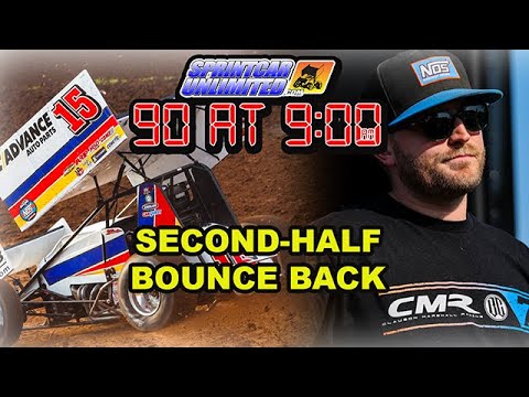 SprintCarUnlimited 90 at 9 for Thursday, July 10th: Drivers who rebound in the second half of 2025 - dirt track racing video image