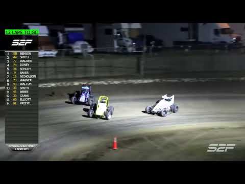5.5.23 POWRi WAR Sprint Car League Highlights from SSMC - dirt track racing video image