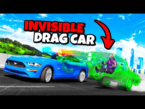 Shape Shifting Invisible Drag Pontiac In GTA 5 RP