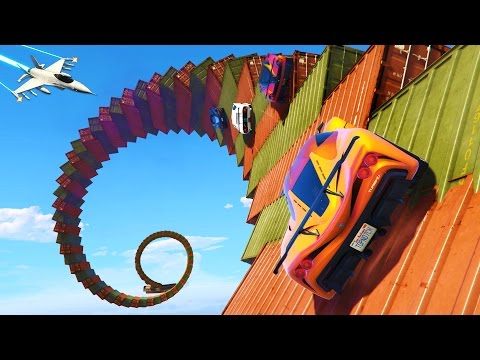 GTA 5 Online - ULTIMATE FUN PLAYLIST!! Stunts, Wallrides, Spirals, Ramps & MORE! (GTA 5 Gameplay) - UC2wKfjlioOCLP4xQMOWNcgg