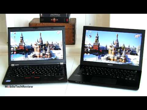 Sony VAIO S 13.3 vs. Lenovo ThinkPad X230 Comparison Smackdown - UCW6J17hZ_Vgr6cQgd_kHt5A