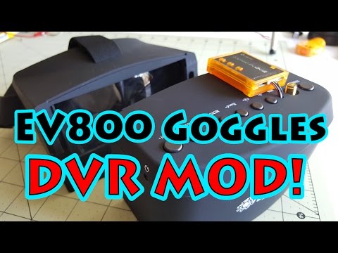 Eachine EV800 Goggles DVR Mod  - UCnJyFn_66GMfAbz1AW9MqbQ