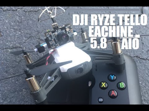 DJI RYZE TELLO Eachine DVR03 DVR AIO 5.8G FPV FLIGHT / CAMERA REVIEW - UCXP-CzNZ0O_ygxdqiWXpL1Q