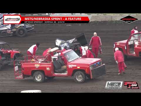 MSTS 360 Sprint Car | Off Road Speedway | 6-22-2019 - dirt track racing video image