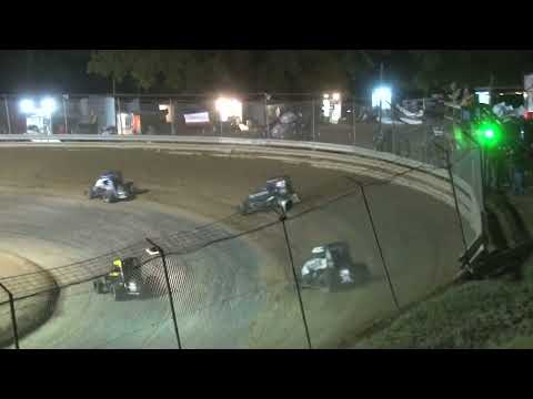 10.20.18 Lucas Oil POWRi National Midget League at Southern Illinois Raceway - dirt track racing video image