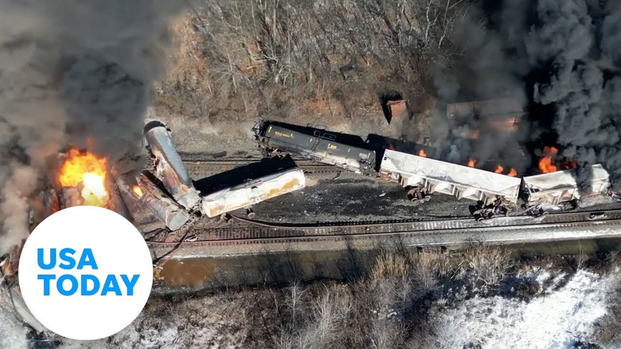 Ohio train derailment prompts ‘major explosion’ warning | USA TODAY