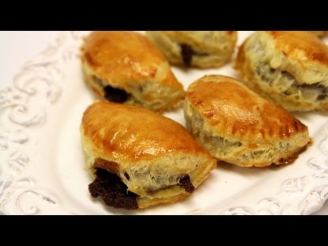 Chocolate Chaussons / Turnovers Homemade Recipe - CookingWithAlia - Episode 246 - UCB8yzUOYzM30kGjwc97_Fvw