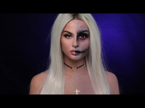 Two Face l Death Halloween Makeup Tutorial - UCXTAdFsBmxNK3_c8MUvSviQ