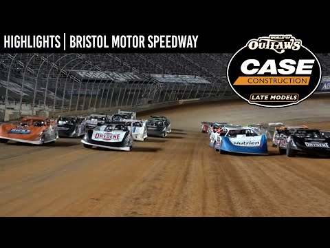 World of Outlaws CASE Late Models at Bristol Motor Speedway April 30, 2022 | HIGHLIGHTS - dirt track racing video image