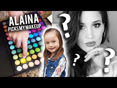 I LET MY 6 YEAR OLD PICK MY MAKEUP! - Things got colorful - UCwrr3IkHMeDIAj7zjq17qoA