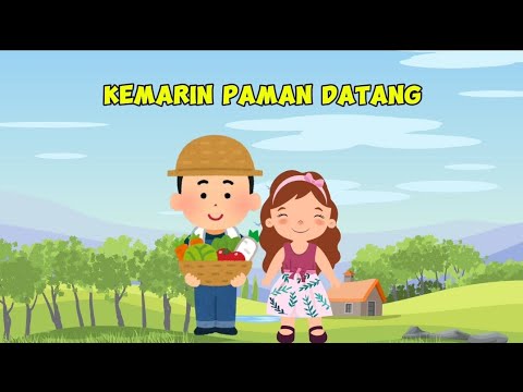 Lagu Anak Anak - Kemarin Paman Datang | Video Animasi