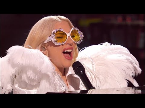 Your Song - Lady gaga Live - Elton John Tribute