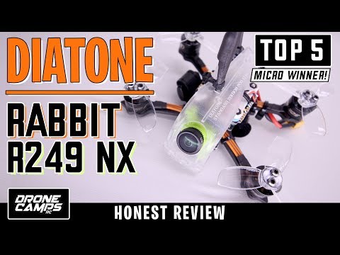 DIATONE RABBIT R249 NX - 5 STAR QUAD - Honest Review & Flights - UCwojJxGQ0SNeVV09mKlnonA