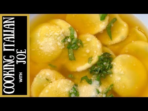 How to Make Mini Ravioli or Anolini Cooking Italian with Joe - UCmwf656_nAjxFGxfC6Yw0QQ