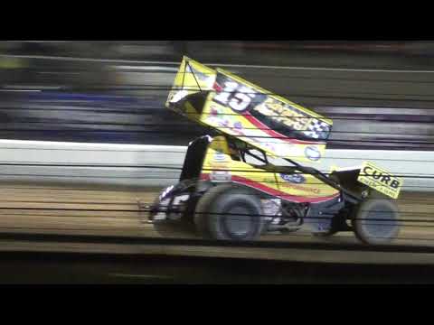WoO Sprint Feature - Volusia Speedway Park 02/10/2022 - dirt track racing video image