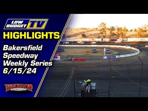 Highlights - Bakersfield Speedway Weekly Series - 6/15/24 - dirt track racing video image