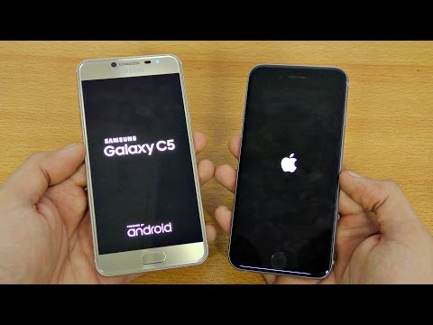 Samsung Galaxy C5 vs iPhone 6S - Speed Test! (4K) - UCTqMx8l2TtdZ7_1A40qrFiQ