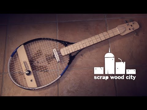 Tenis Raketinden Elektro Gitar Yapımı